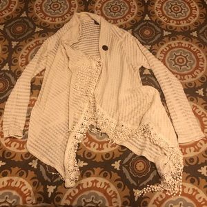 White Bobeau Cardigan